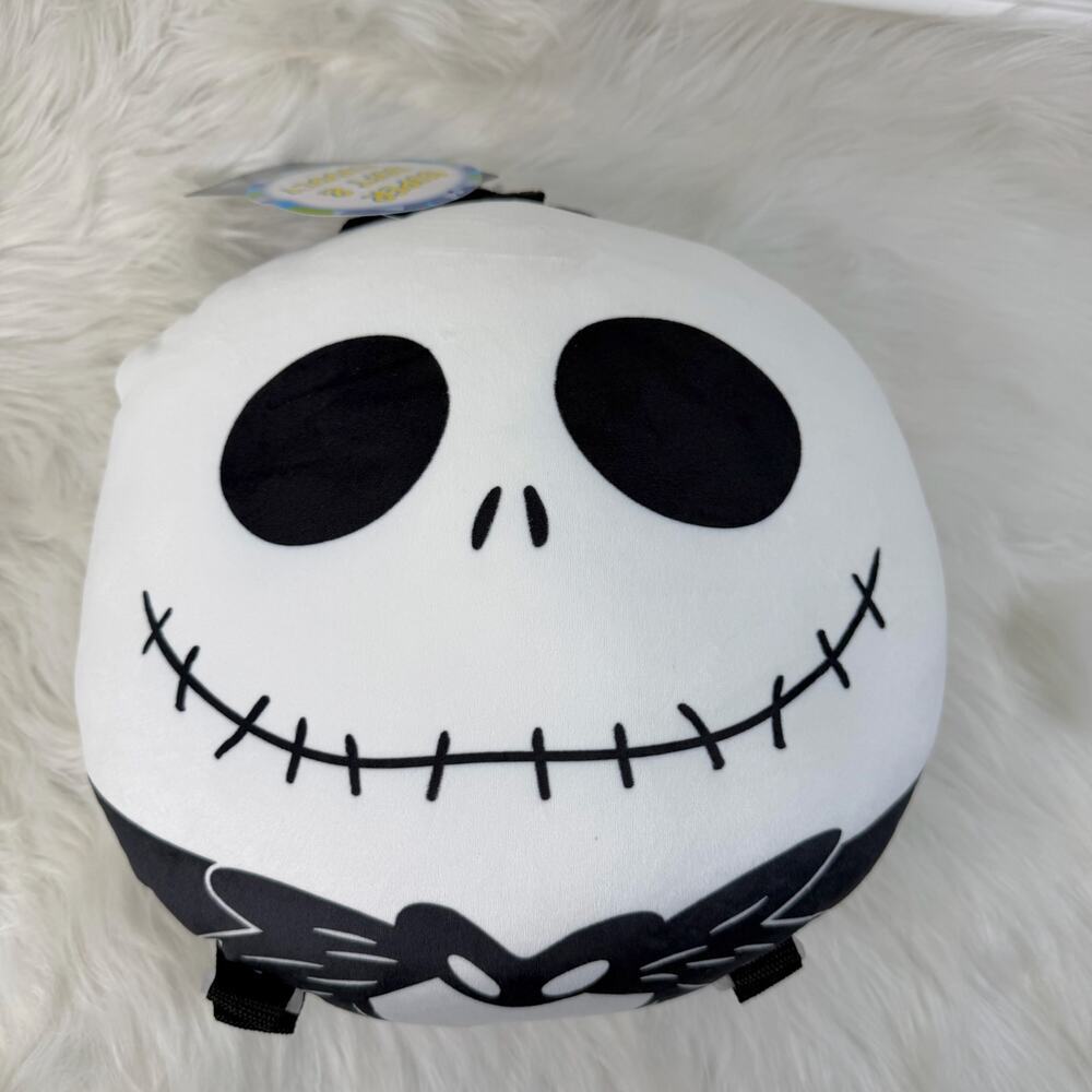New The Nightmare Before Christmas Jack Skellington Plush Mini Backpack